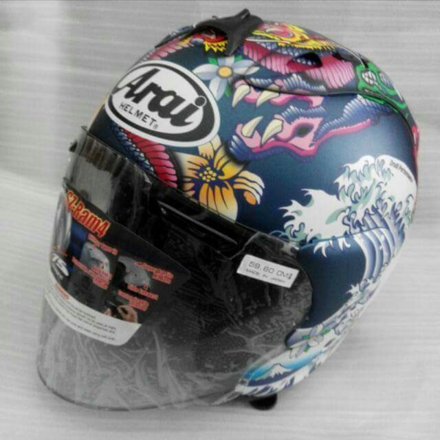 Arai oriental matte blue clearance
