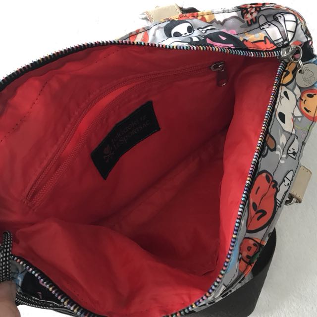 Authentic Tokidoki for LeSportsac tote bag (Category: Purses & Pouches) located in Makati City. Submitted by berluxe.ph (Listing ID 153226502, Image 2). Description: Authentic item! Preloved in Excellent condition Signs of usage can be seen but no flaws! Bought from Japan .