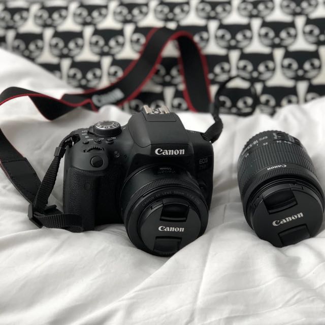 canon eos 750d kit lens 18 55mm prime lens 50mm
