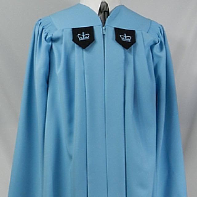 columbia phd graduation gown