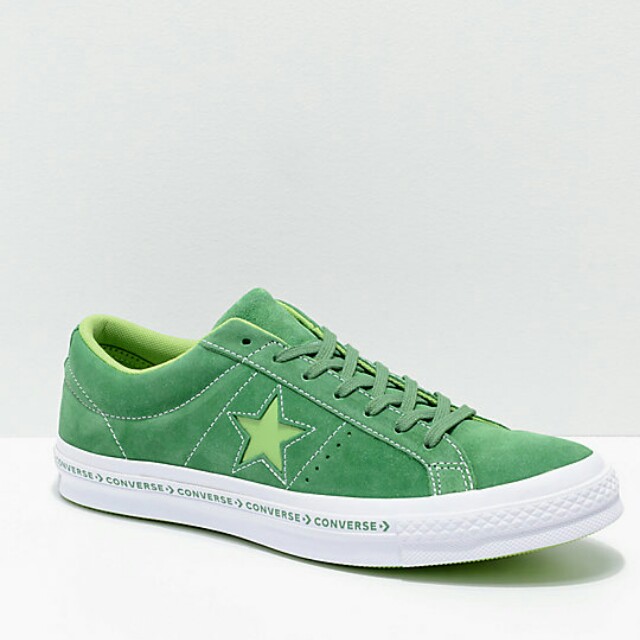 mint green converse size 2