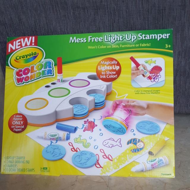 Crayola Color Wonder Mess Free Light Up Stamper Art Tools Ages 3 Up Brand New In Box Babies Kids Toys Walkers On Carousell Collection by daria guenther • last updated 10 weeks ago. carousell