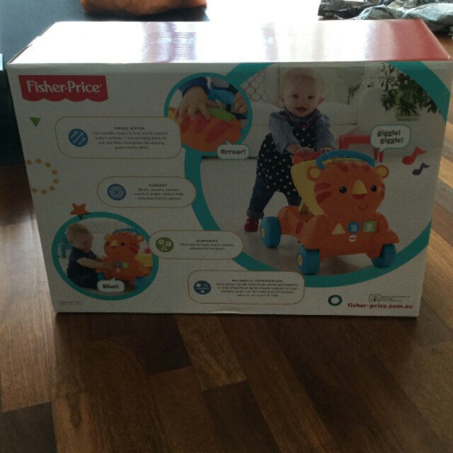 Fisher price stride to ride musical tiger 2025