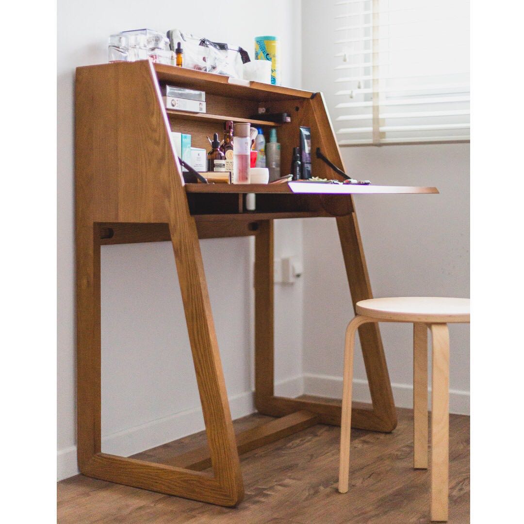 Foldable Dressing Table Work Desk Furniture Tables Chairs On