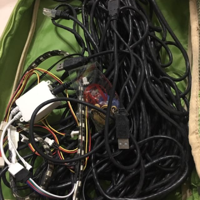 Internet cable (Category: Cables & Adaptors) located in Singapore. Submitted by mingyi87 (Listing ID 153190024, Image 2). Description: More than 20m, short cables have, too. PM me if need.