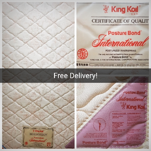 King Koil Single Size Mattress For Sale Furniture Others On
