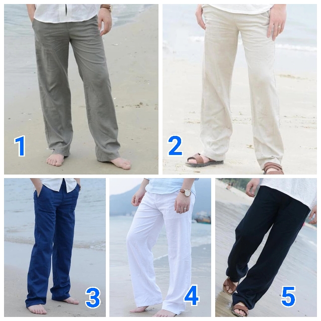 Mens beach pants best sale