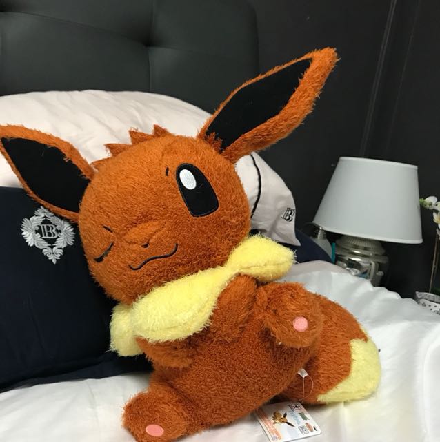 fluffy eevee plush