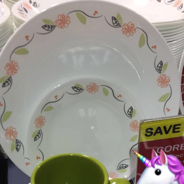 Set Pinggan Corelle (Australia Set), Furniture & Home Living