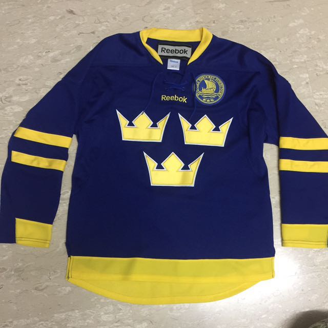 sweden ice hockey jersey