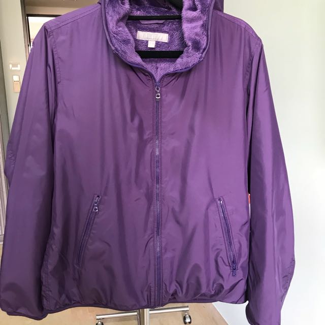 Uniqlo purple jacket clearance