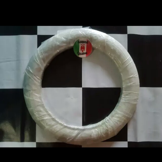 Vespa Px Sprint Ps Wheel White Trimming Lace Auto Accessories On