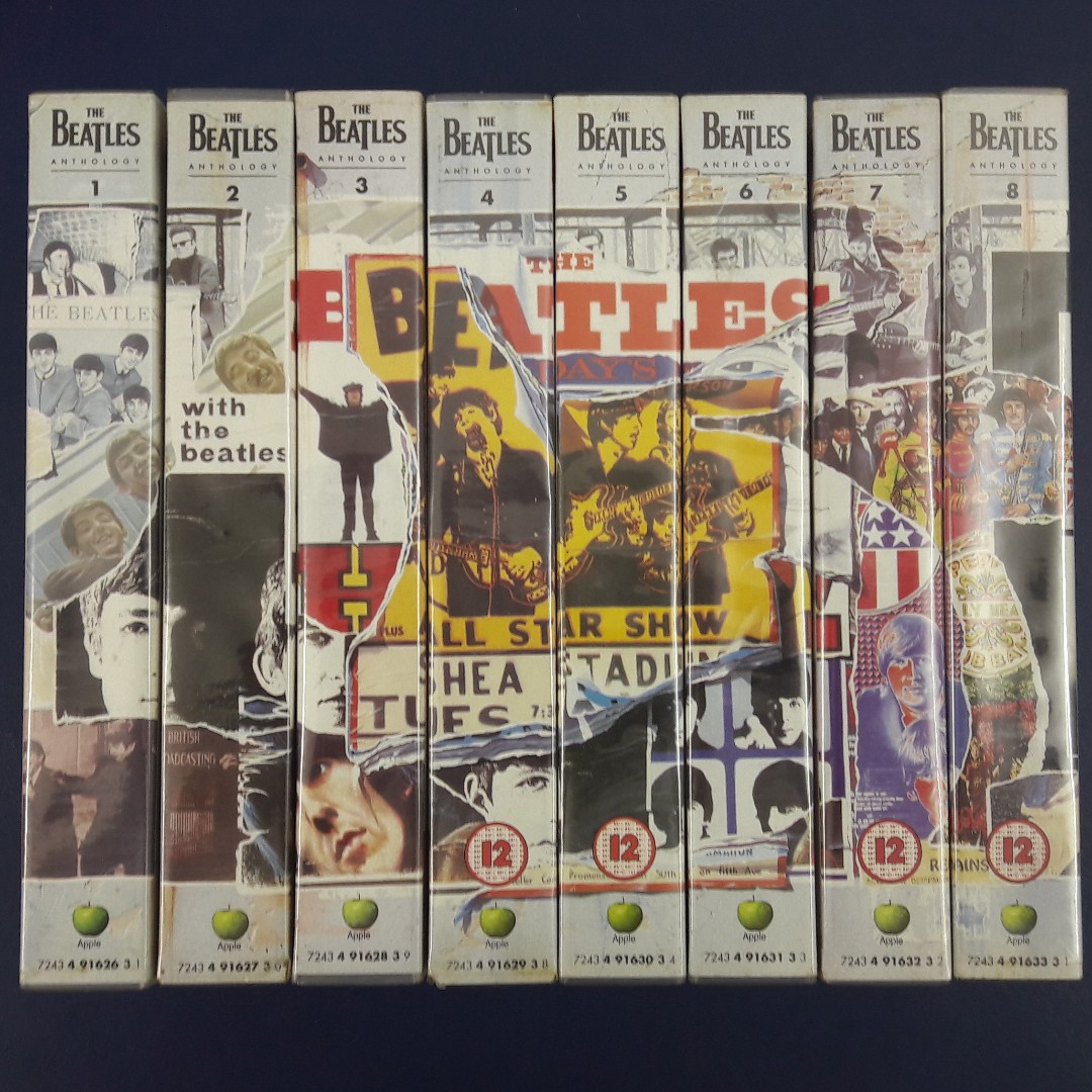 Vhs The Beatles Anthology Documentary 8 Tape Set Music Media Cd S Dvd S Other Media On Carousell