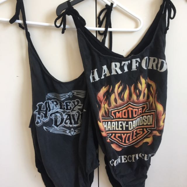 Vintage Harley Davidson Body Suits Women S Fashion Clothes On