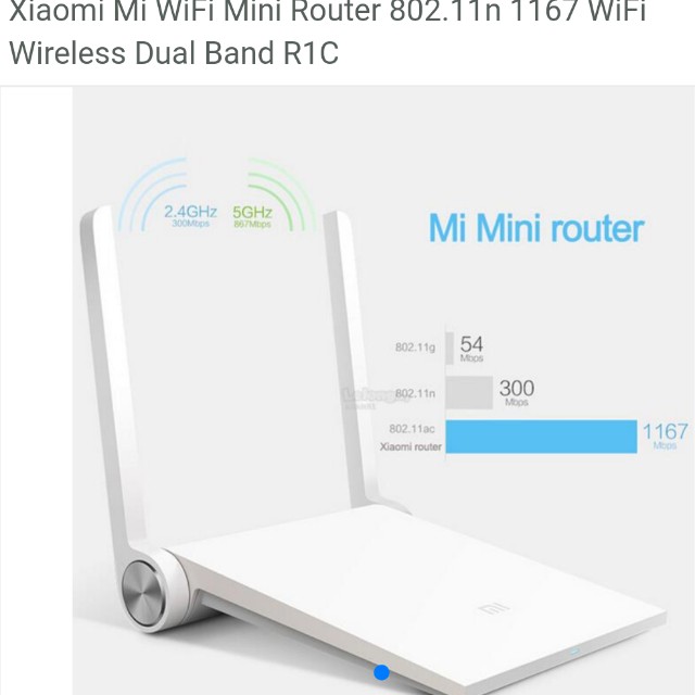 Xiaomi Mini Router Xiaomi Wifi Xiaomi Wifi Extender Miwifi Wifi Ac1200 Electronics Computer Parts Accessories On Carousell