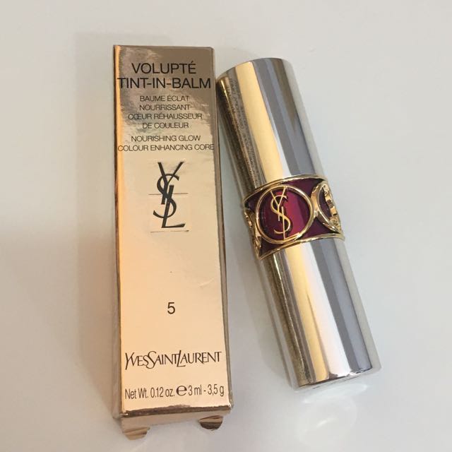 YSL Tint in balm 5 Dare Me Plum