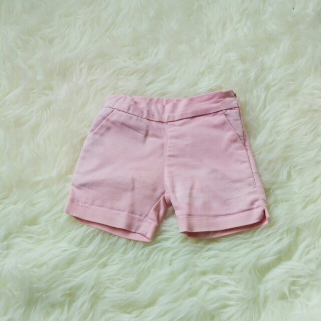 zara baby girl shorts