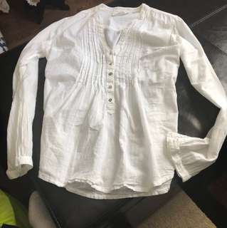 Buttoned Blouse (Size Medium)