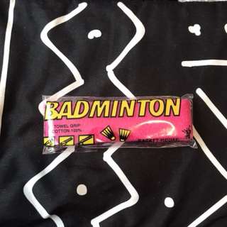 badminton towel grip