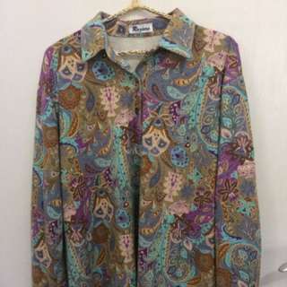 Preloved blouse bahan adem