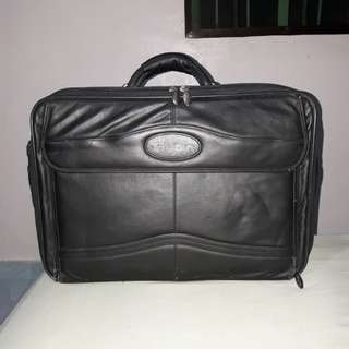 Terrapin Tech Leather Laptop Luggage Bag
