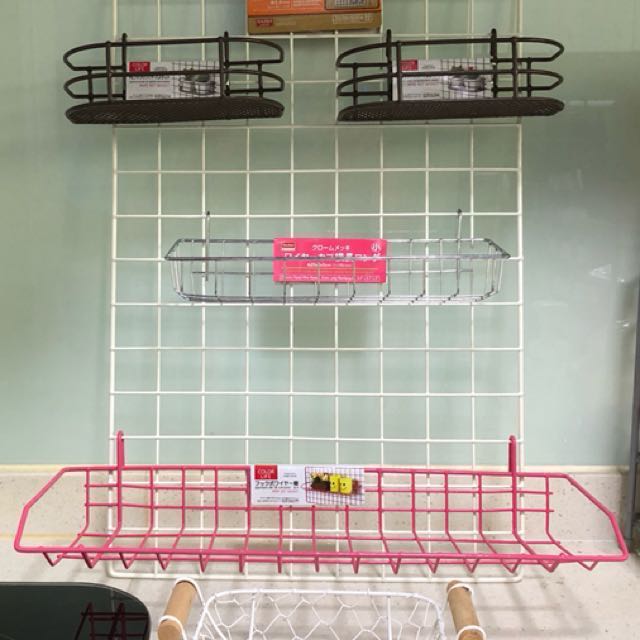 6Pcs Daiso Wire Net & Baskets - Good For Storage/Deco, Furniture & Home  Living, Home Decor, Other Home Decor On Carousell