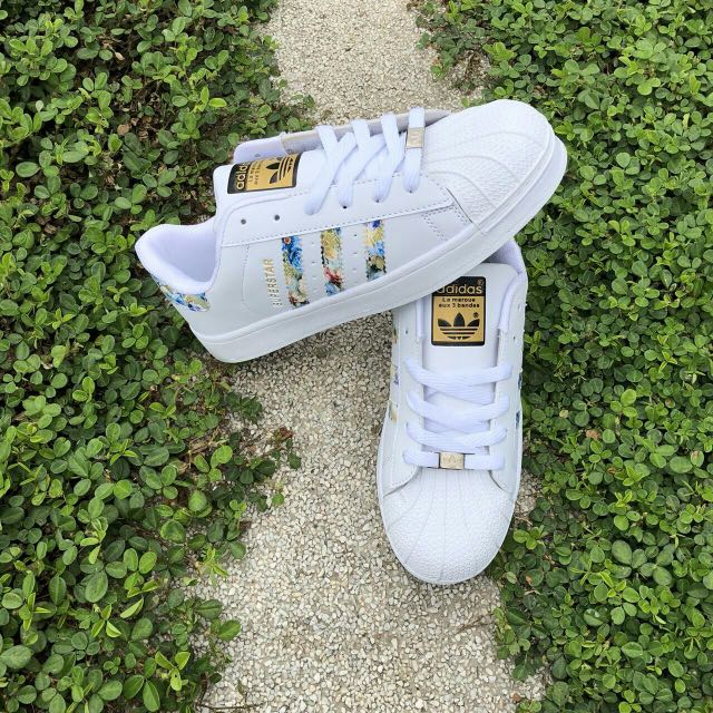 Adidas top superstar embroidery