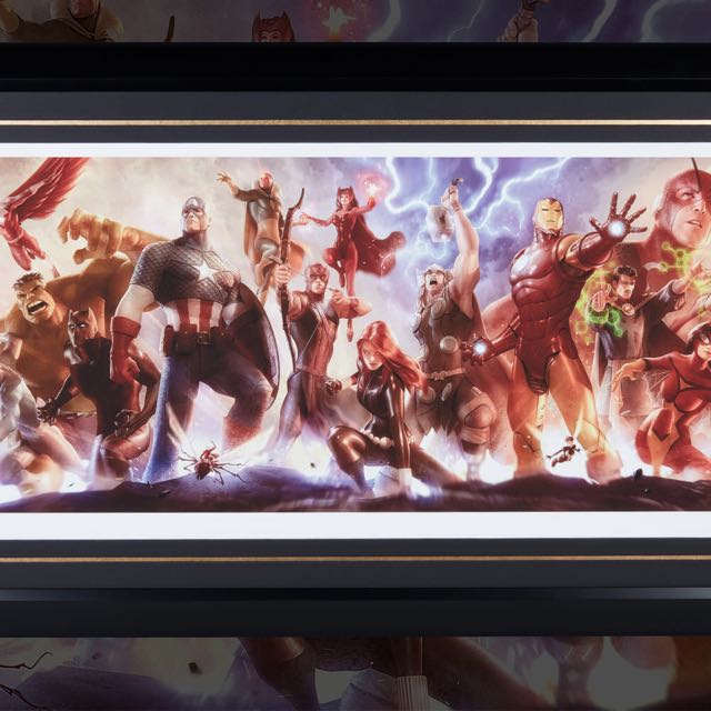 Alex Garner Sideshow Avengers Assemble Art Print Exclusive Toys Games Bricks Figurines On Carousell