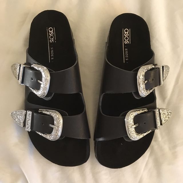 asos buckle sandals