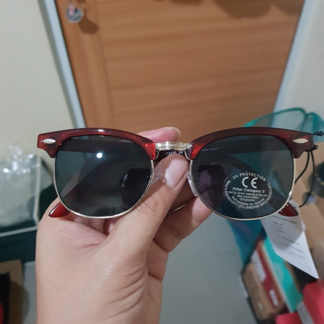 vans sunglasses mens red