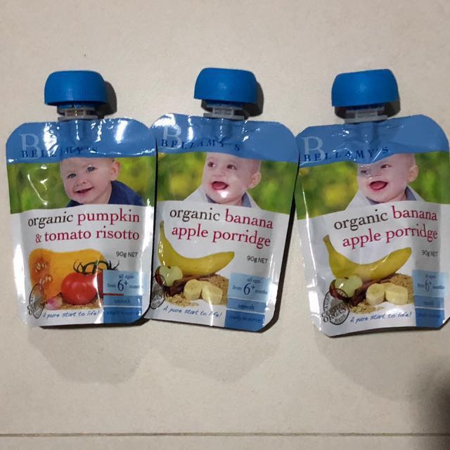 bellamy's organic pouches