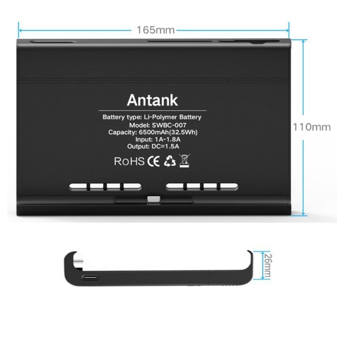 nintendo switch antank battery case