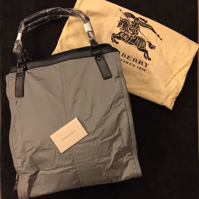 burberry packable tote