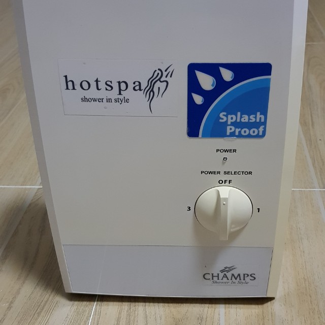 Champs Multipoint Water Heater, TV u0026 Home Appliances, Water Heater u0026  Instant Showers on Carousell