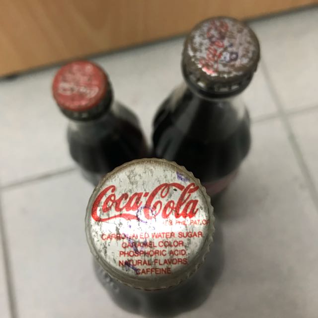 Coke Bottles In 3 Different sizes, Food & Drinks, Alcoholic Beverages