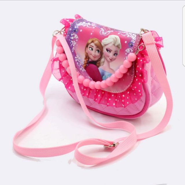 frozen sling bag