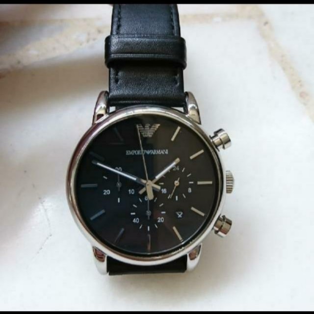 Mens emporio armani chronograph watch ar1733 outlet