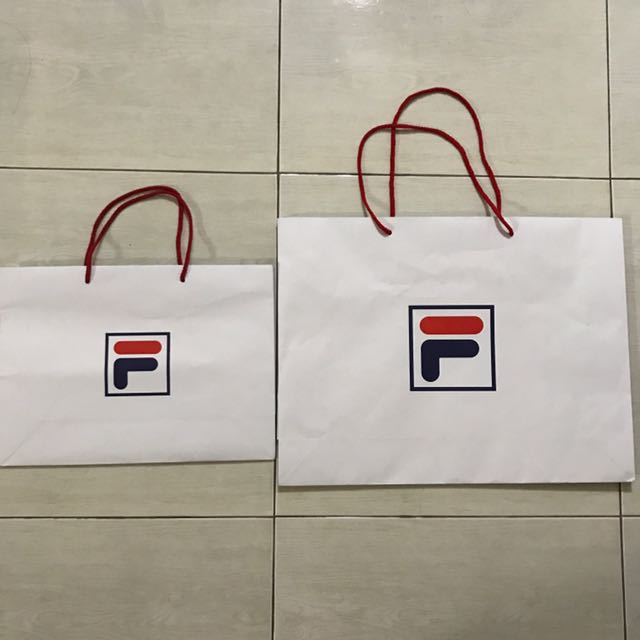 Fila Paper Bag / shopping bag, Luxury 