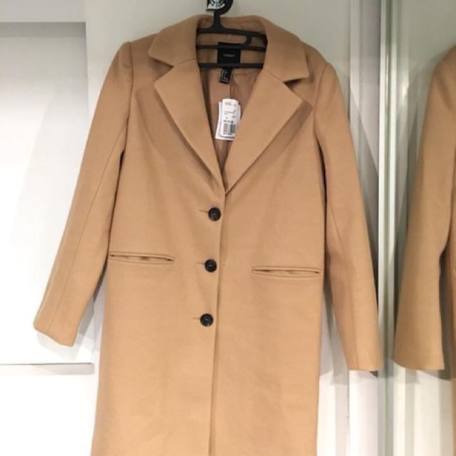 Forever 21 Camel Coat