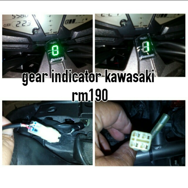 gear indicator kawasaki, Auto Accessories on Carousell