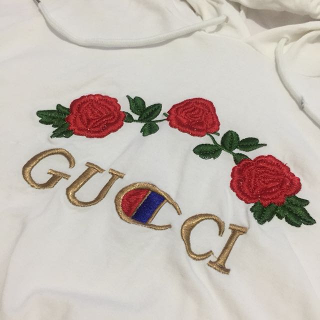 Gucci crop top hoodie new arrivals