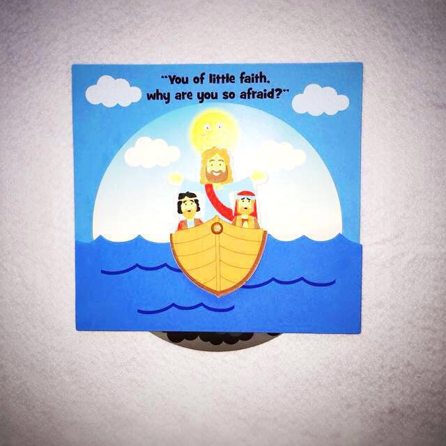 Jesus Calms The Storm Wheel Craft Design Craft Art Prints On Carousell