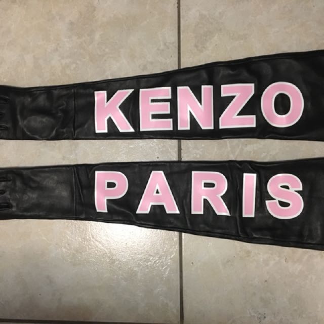Kenzo Paris leather gloves Women s Fashion Accessories on Carousell