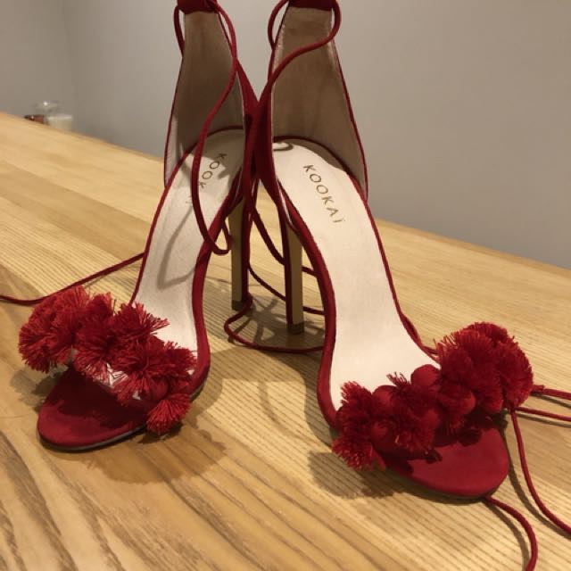 kookai red heels