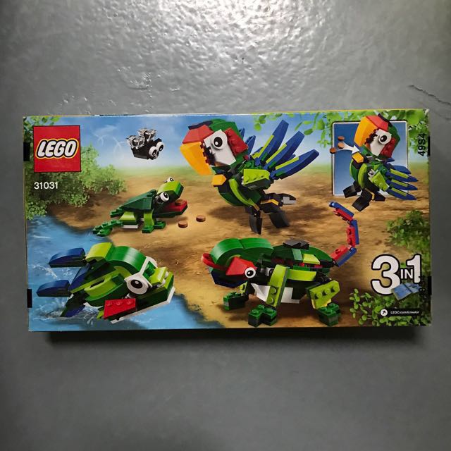 Lego 31031 Creator 3 in 1 Rainforest Animals Hobbies Toys Toys Games on Carousell
