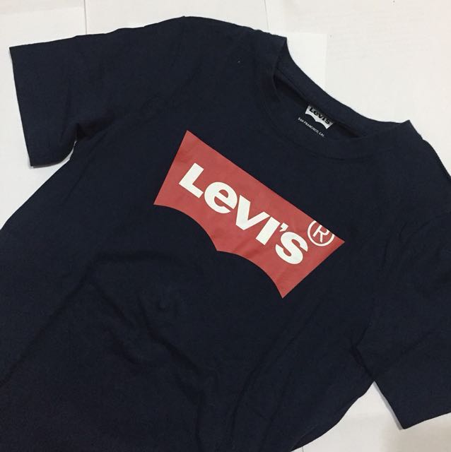 levis t shirt navy