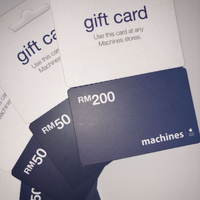 Machines Gift Card for all your Apple needs, Tickets ...