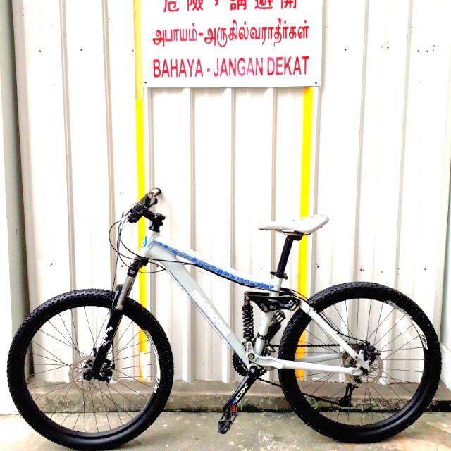 Mongoose Salvo Sport Full Suspension Mountain Bike Sports