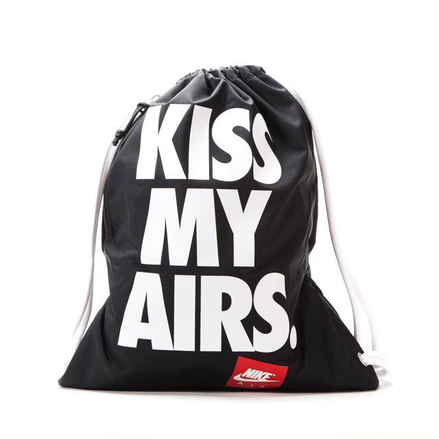nike kiss my airs bag
