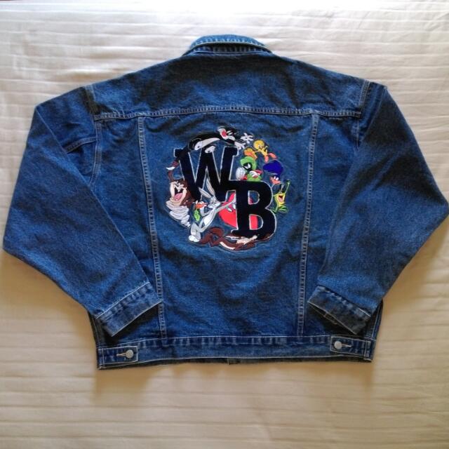 warner brothers denim jacket